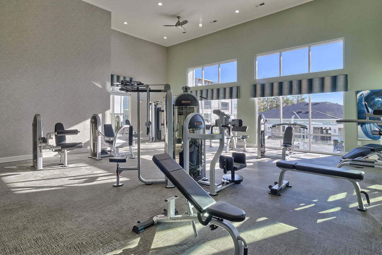 Gym at Atlantic At Parkridge Apartments (3 of 3)