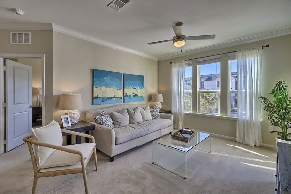 living room at Atlantic at Parkridge Apartments