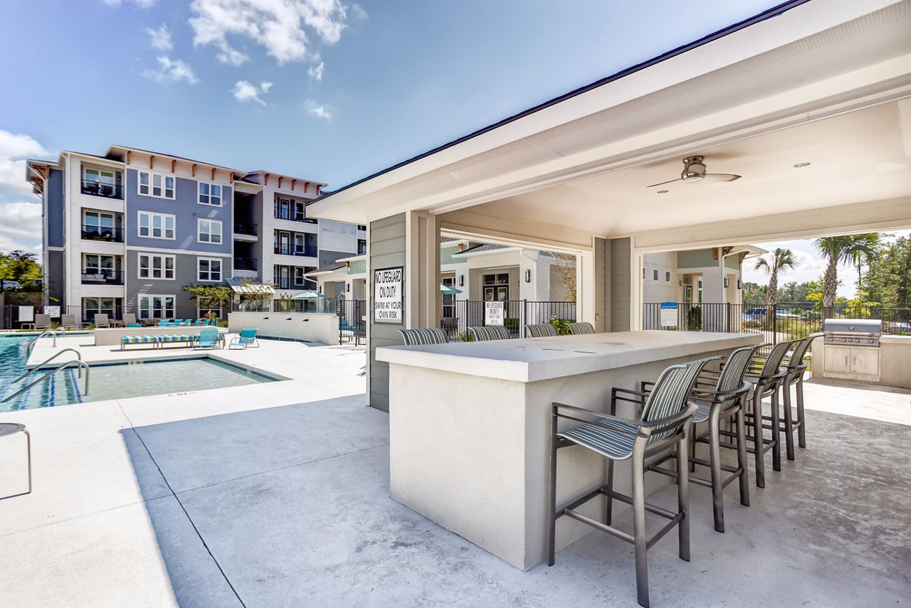 Grill area at Atlantic At Parkridge Apartments (2 of 2)