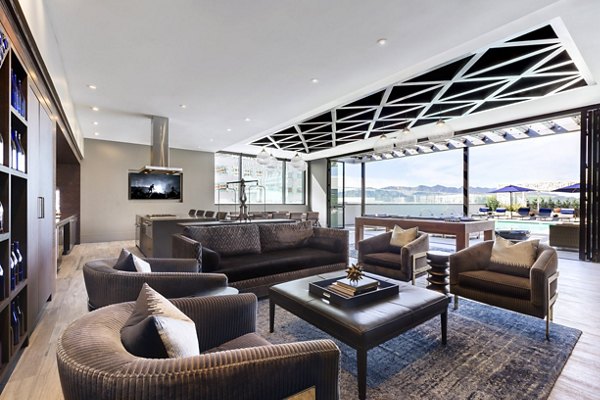 Clubhouse featuring modern design elements at Altana Apartments