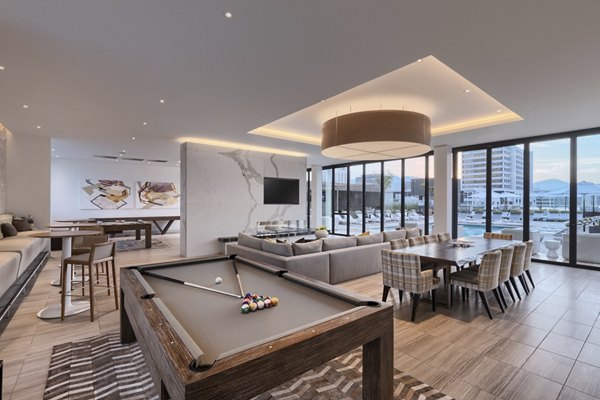 Altana Apartments: Modern clubhouse with contemporary interiors and relaxing spaces