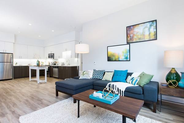 living room at Loft House Apartments