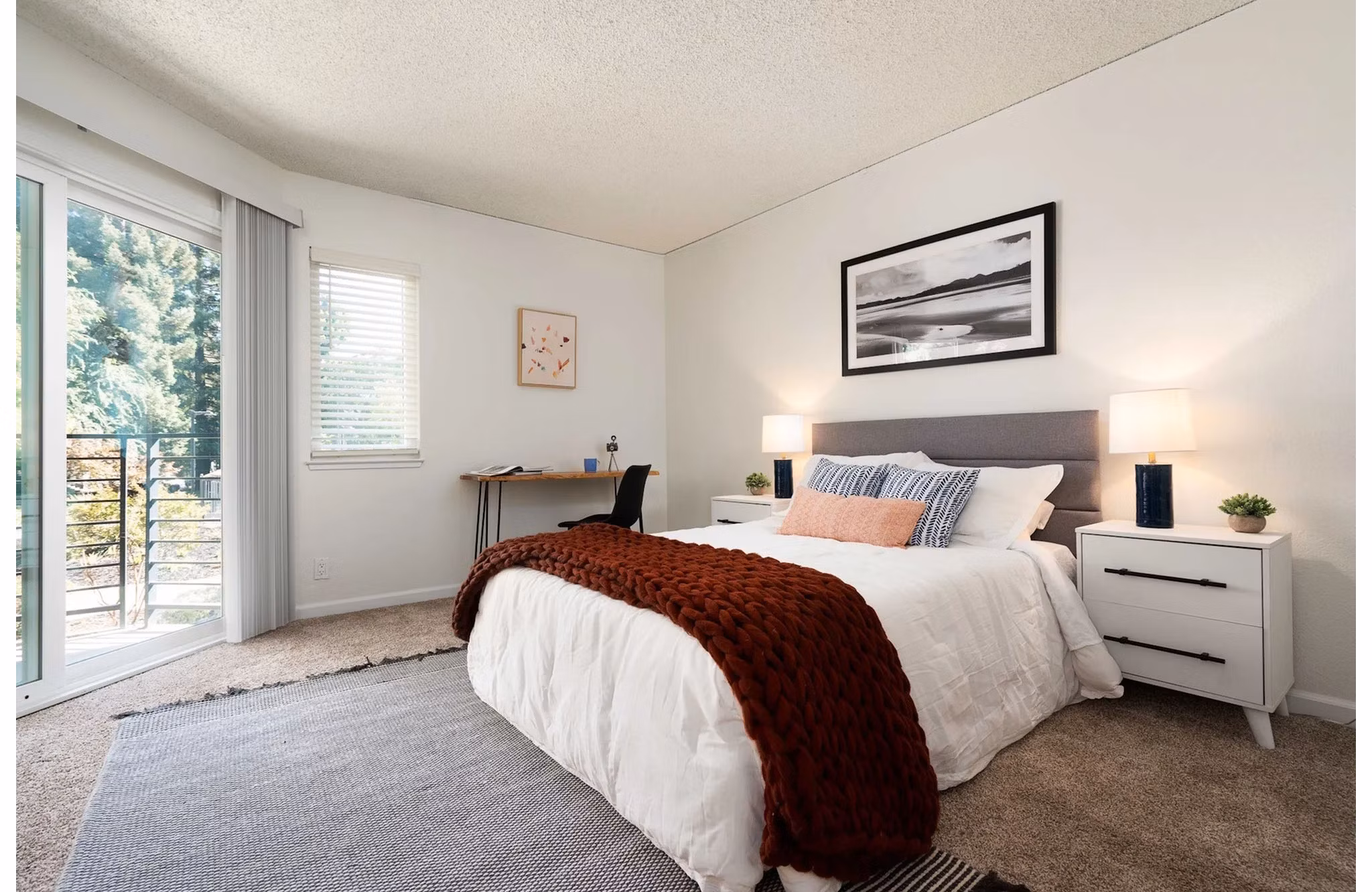 bedroom at Creekwood Apartments