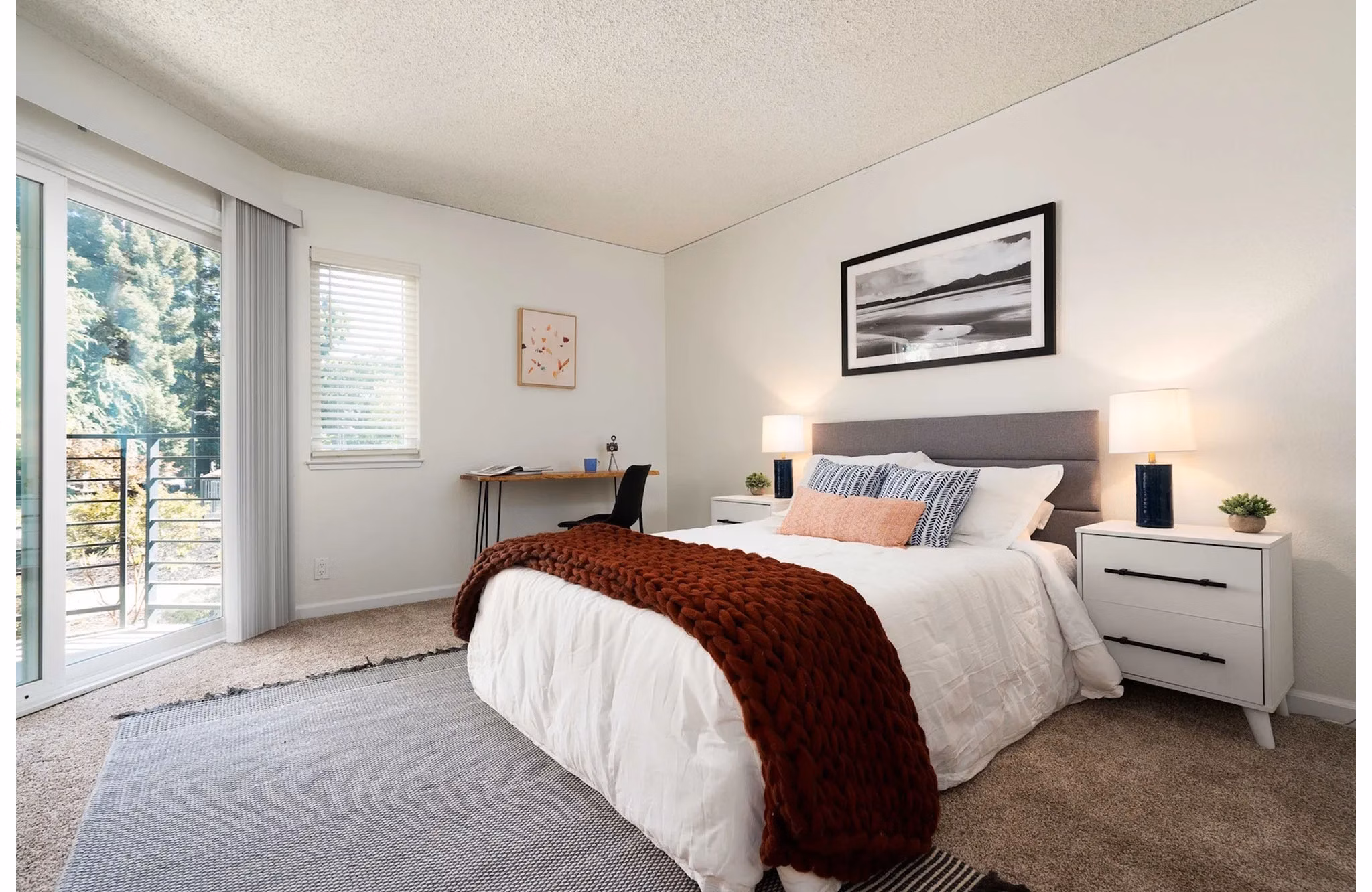 bedroom at Creekwood Apartments
