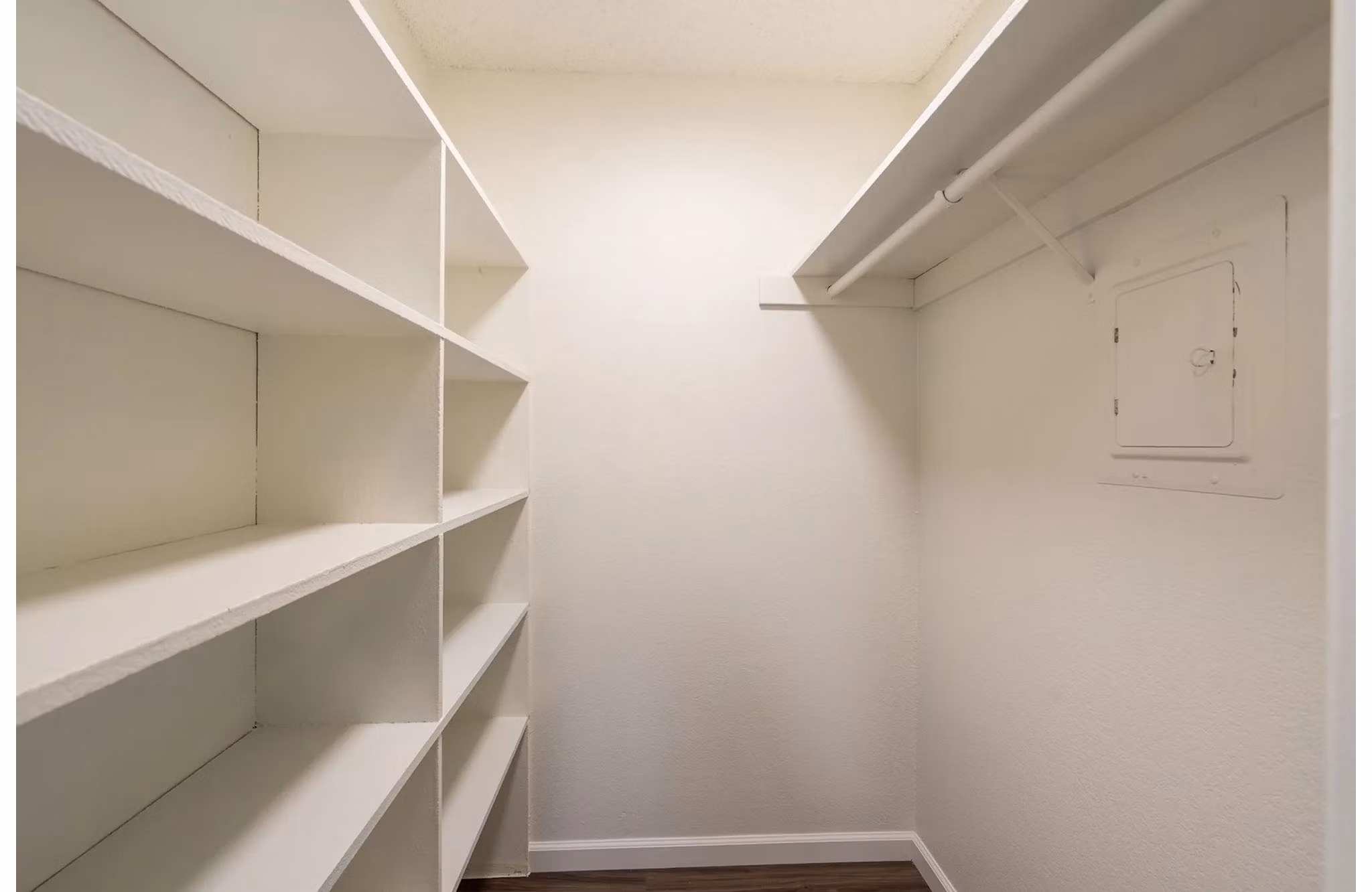 closet at Creekwood Apartments