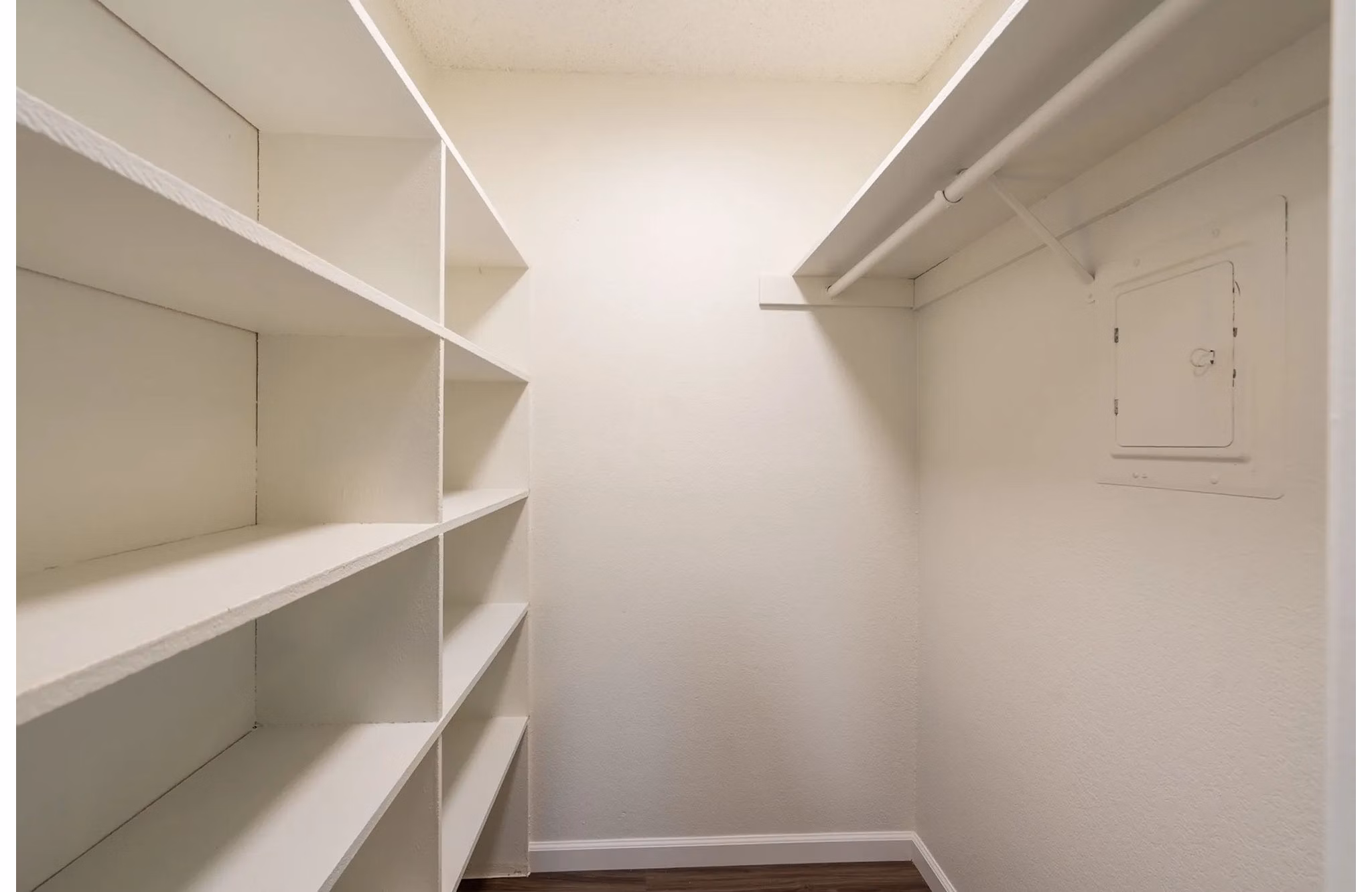 closet at Creekwood Apartments
