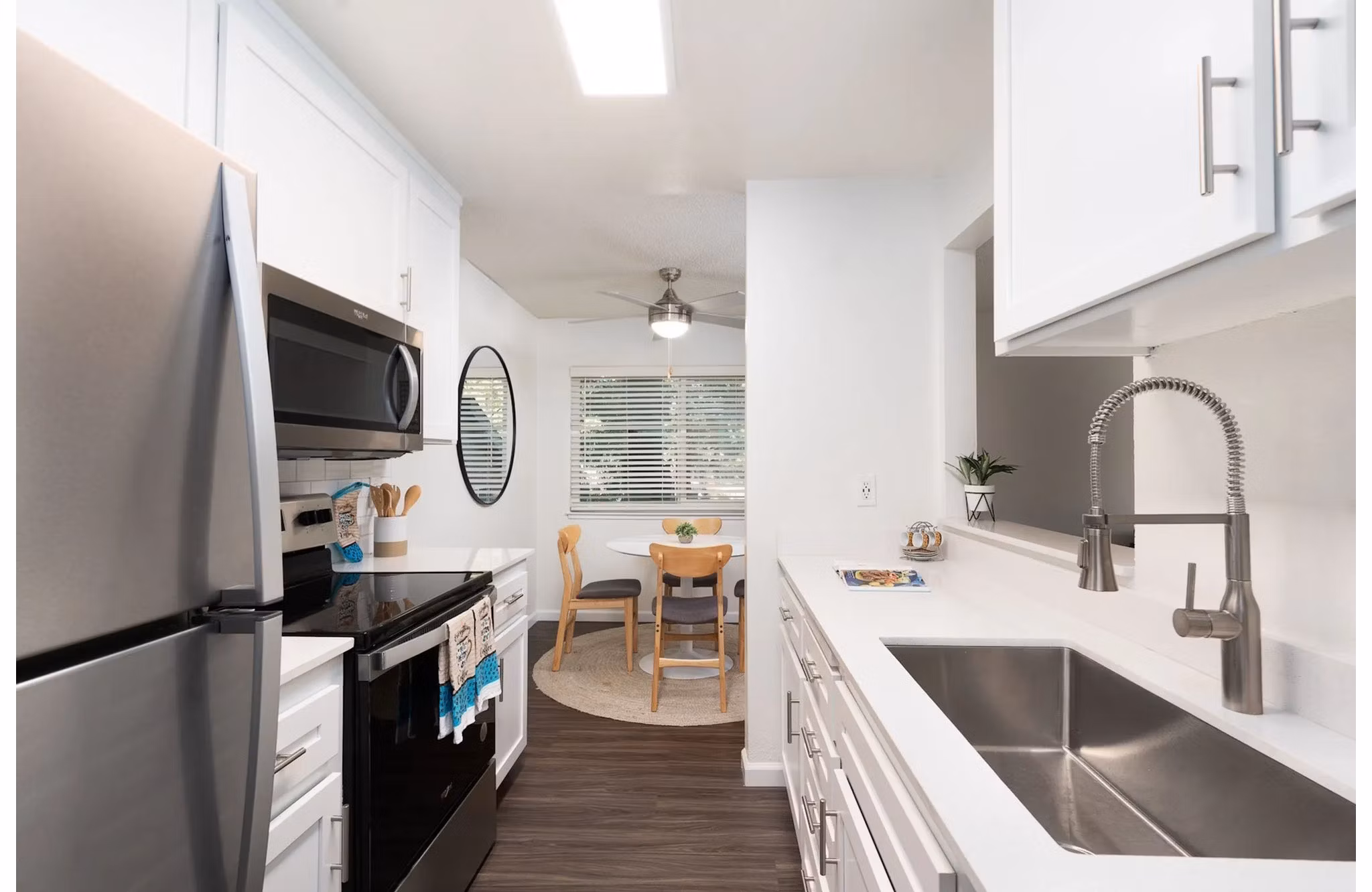 kitchen at Creekwood Apartments
