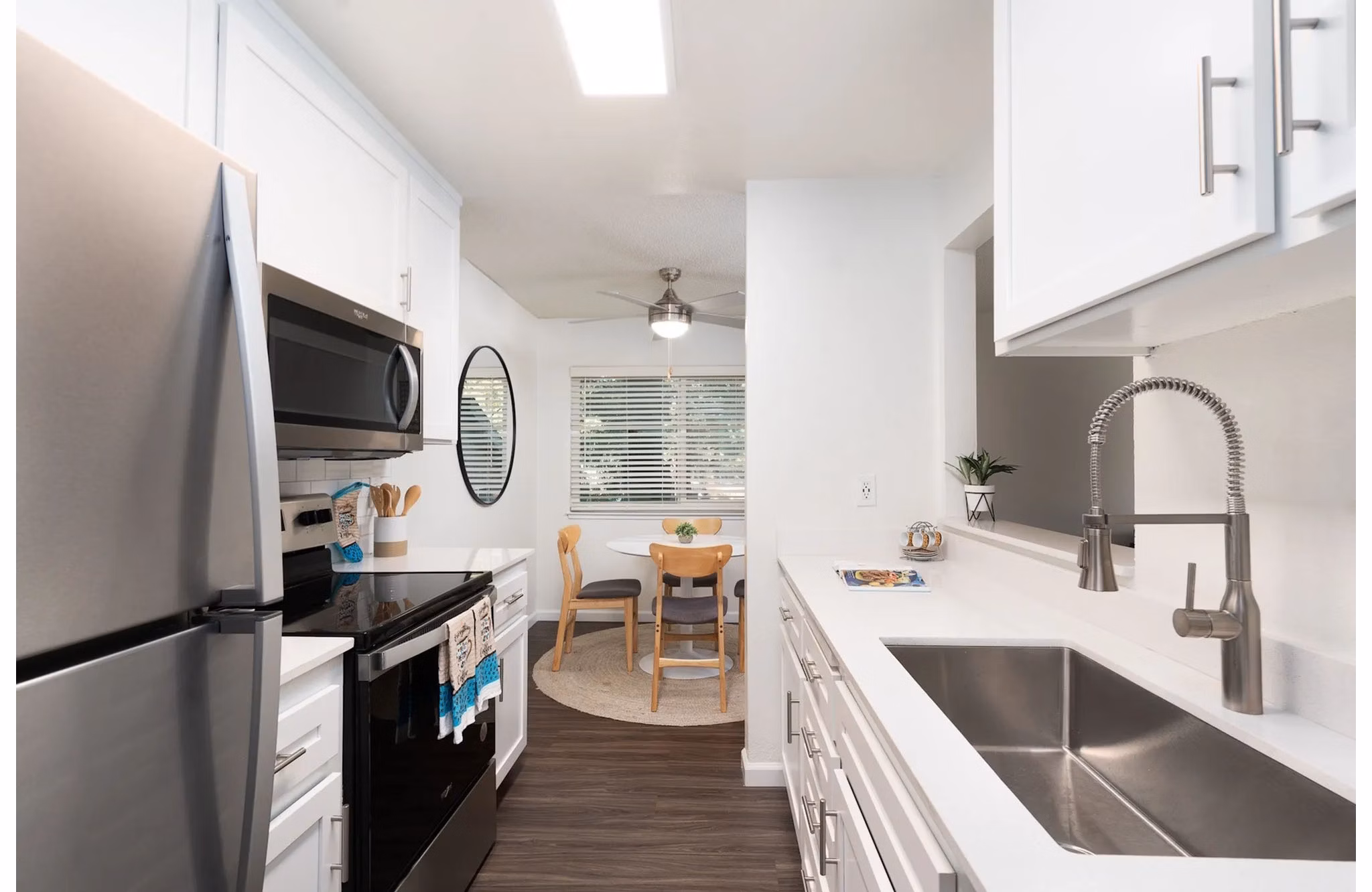 kitchen at Creekwood Apartments