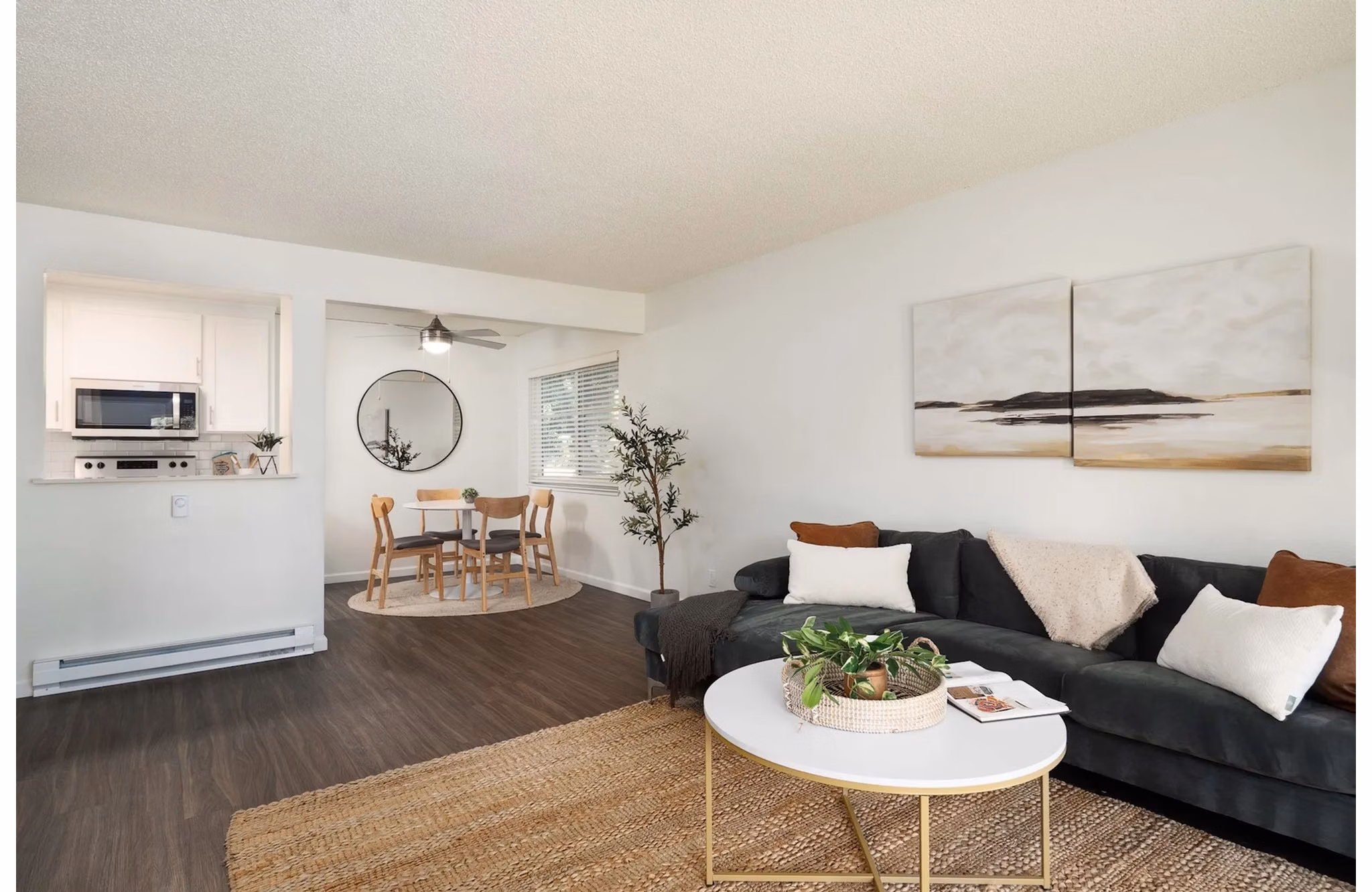 living room at Prado Apartments
