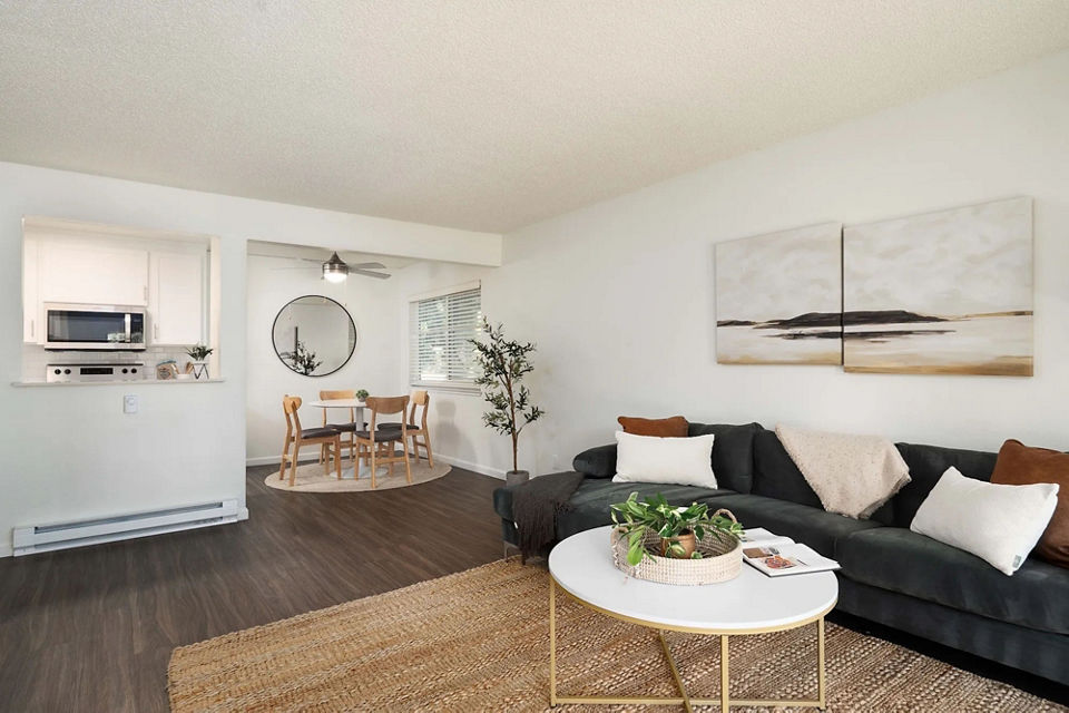 living room at Prado Apartments
