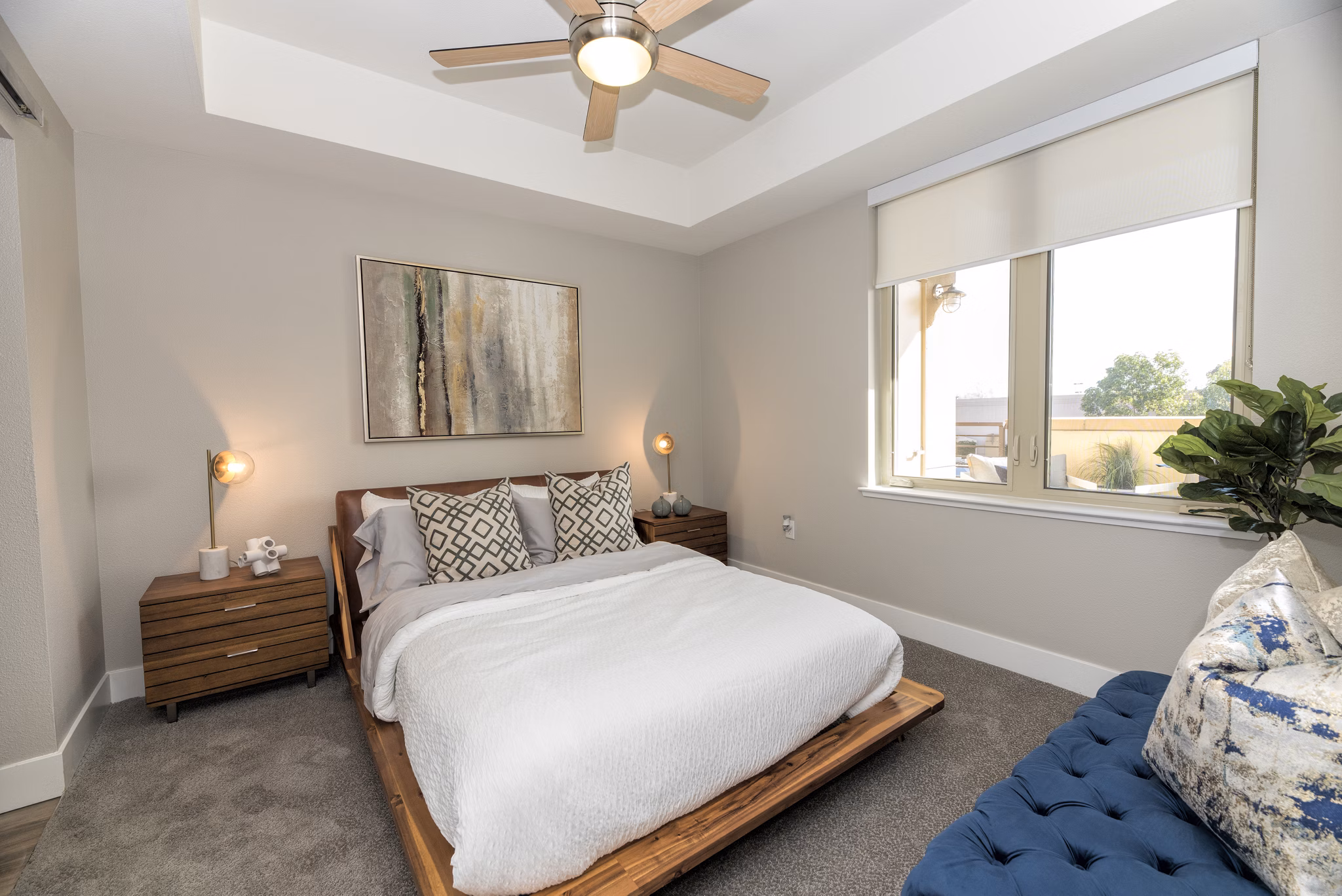 Bedroom at The Village Residences Apartments