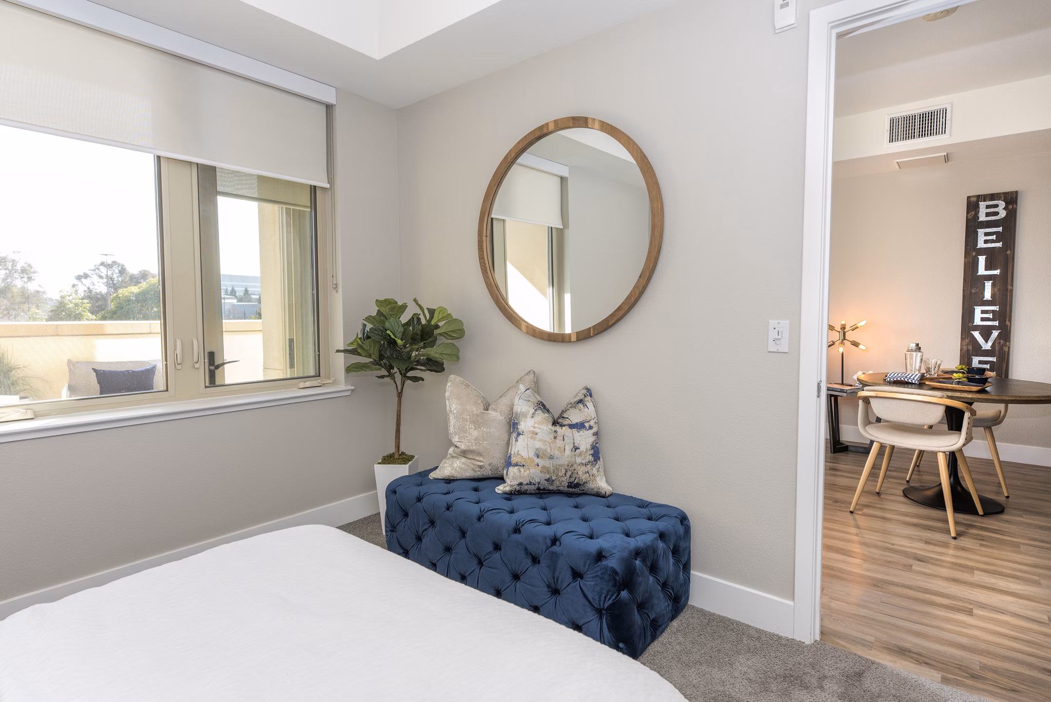 Bedroom at The Village Residences Apartments