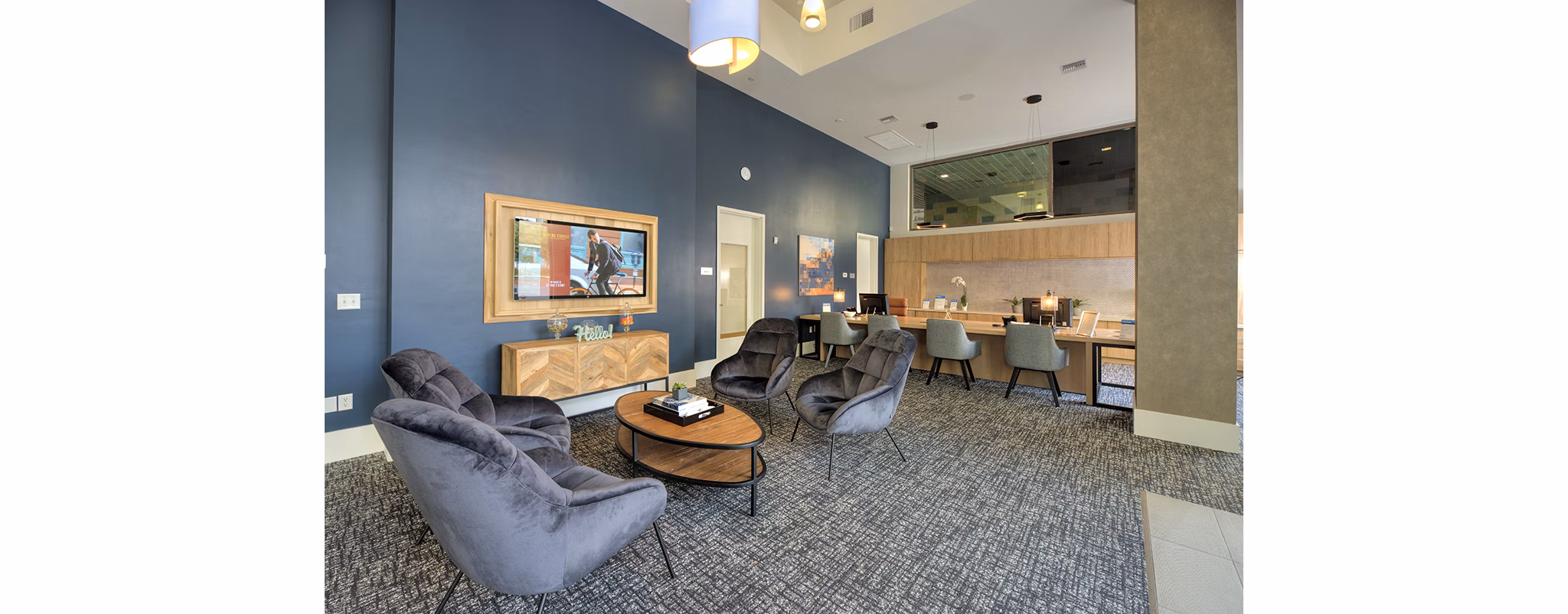 Clubhouse/Lobby at The Village Residences Apartments