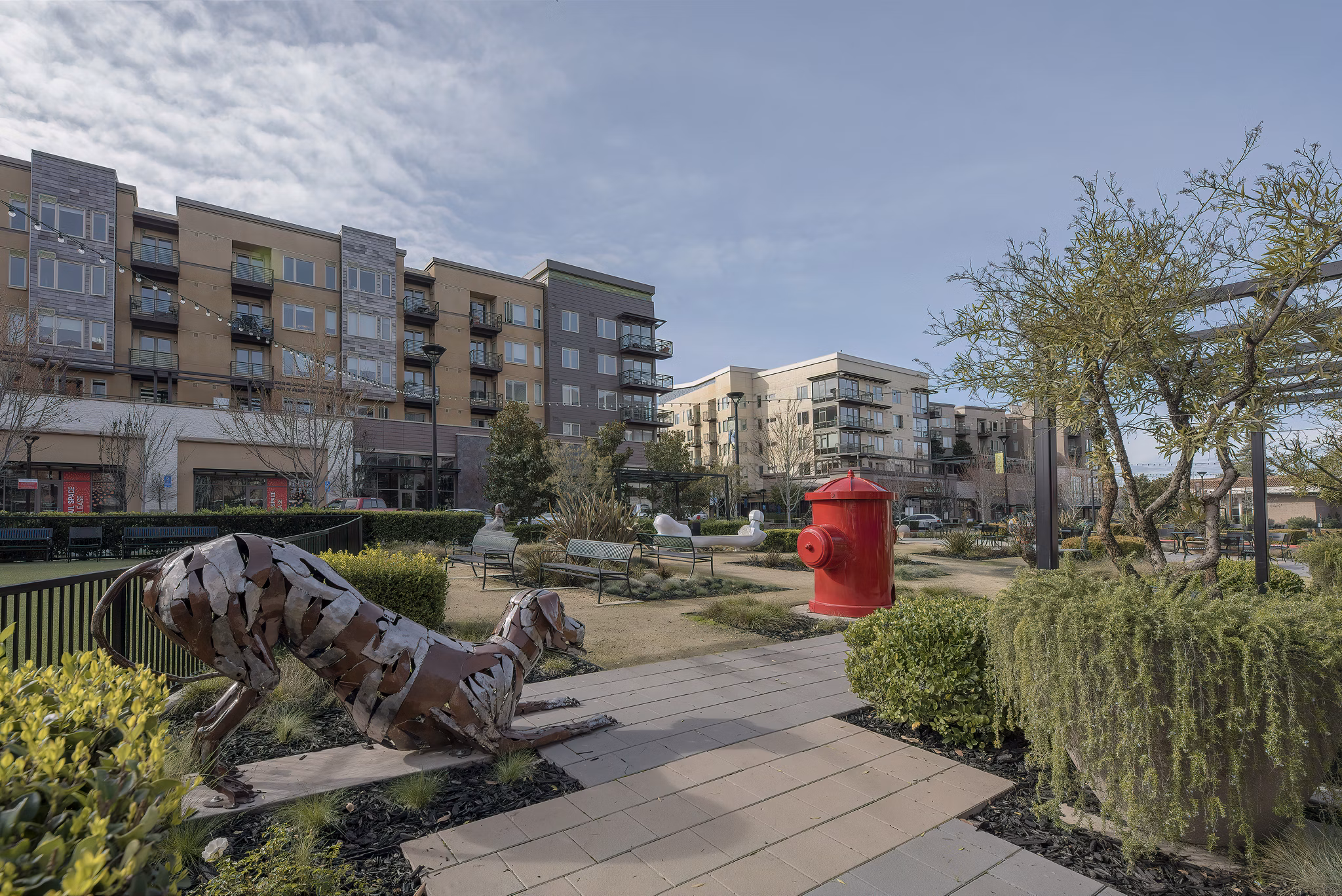 Recreational Area at The Village Residences Apartments