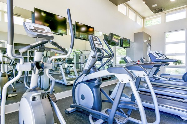 State-of-the-art fitness center with modern equipment at Arbors at Antelope Apartments