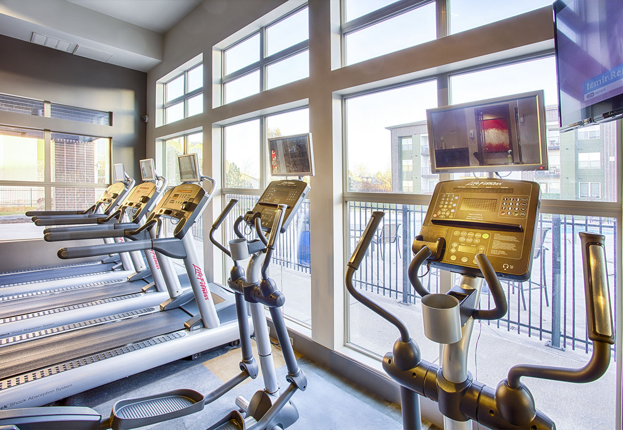 Gym at Rockvue Apartments (3 of 3)