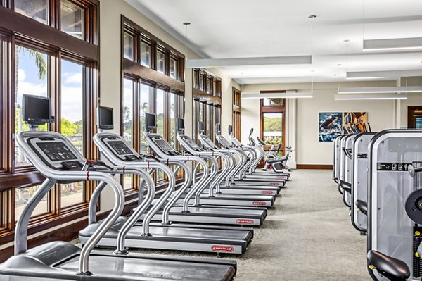 State-of-the-art fitness center at Kapilina Beach Homes, offering modern equipment and facilities for a healthy lifestyle