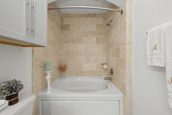 bathroom at Ashton South End Apartments