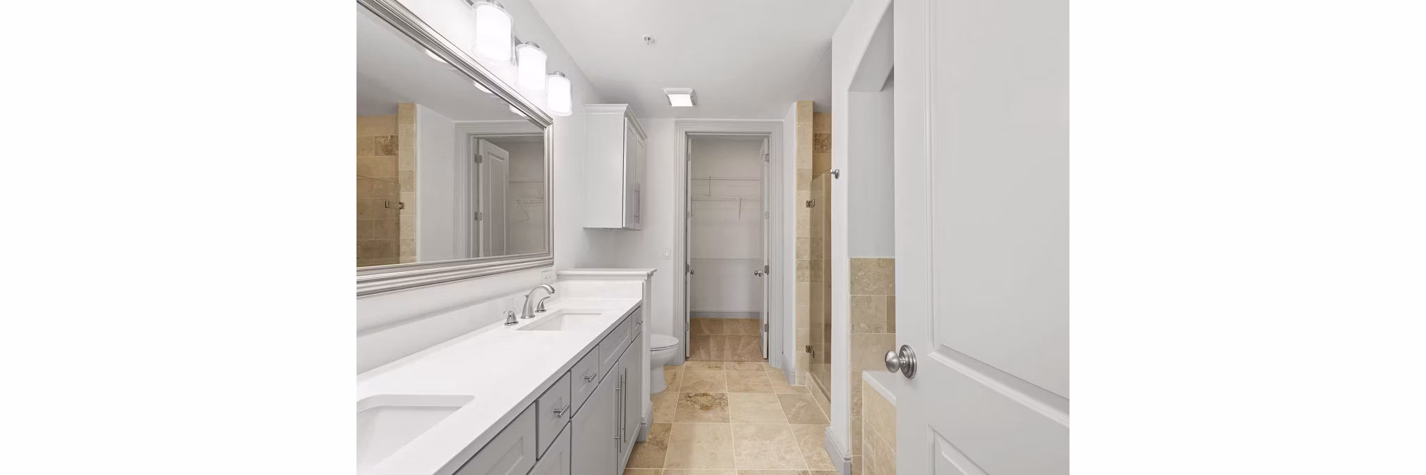 bathroom at Ashton South End Apartments