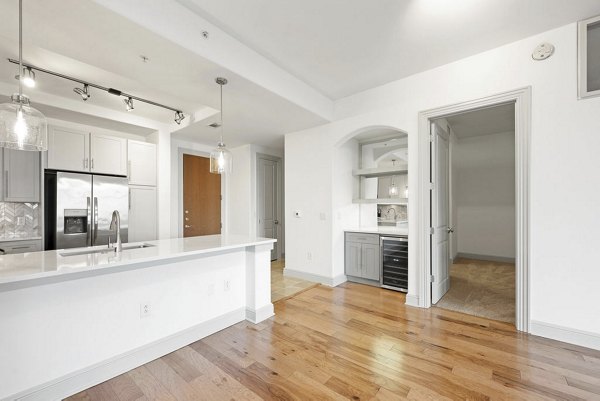 kitchen at Ashton South End Apartments