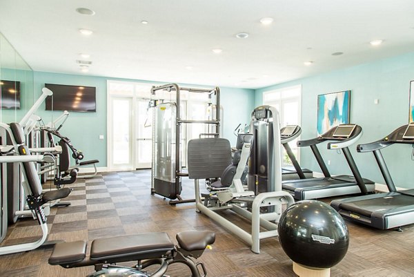 fitness center at Dylan Point Loma Apartments