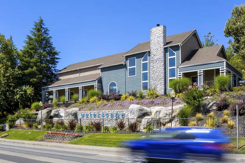Waterscape Apartments: Contemporary design at luxury apartments in a serene lakeside setting