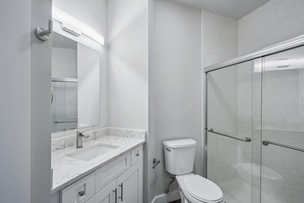 bathroom at The Highlands at Morris Plains Apartments