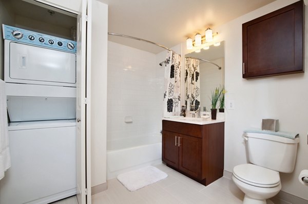 bathroom at Chancery Square Apartments
