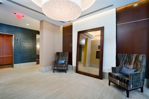 Chancery Square Apartments: Upscale clubhouse with elegant design and modern amenities, ideal for social gatherings and events