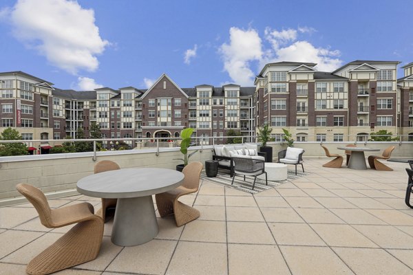 recreational area at Midtown at Camp Springs Apartments