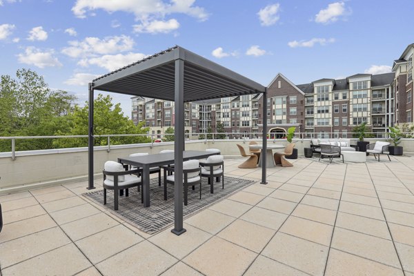 recreational area at Midtown at Camp Springs Apartments