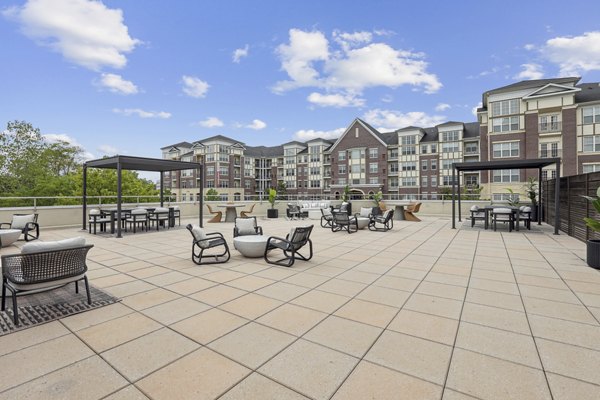 recreational area at Midtown at Camp Springs Apartments