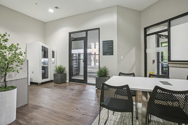 home office at The Brownstones at Englewood South Apartments