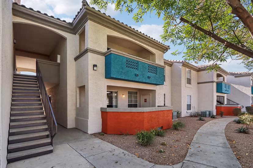 building at Envision Apartments