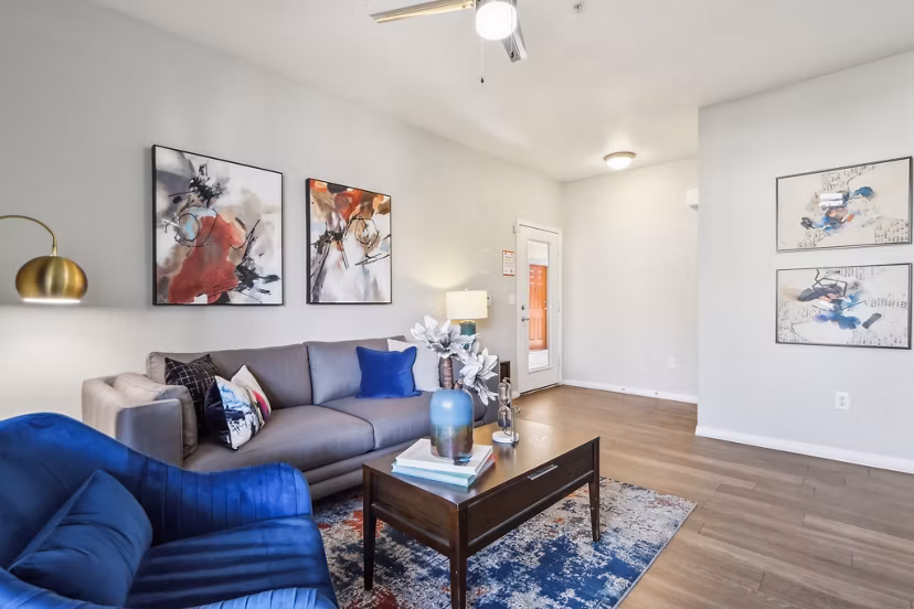 living room at Envision Apartments