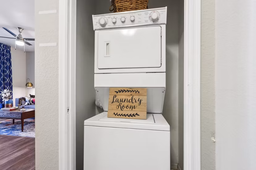 laundry room at Envision Apartments