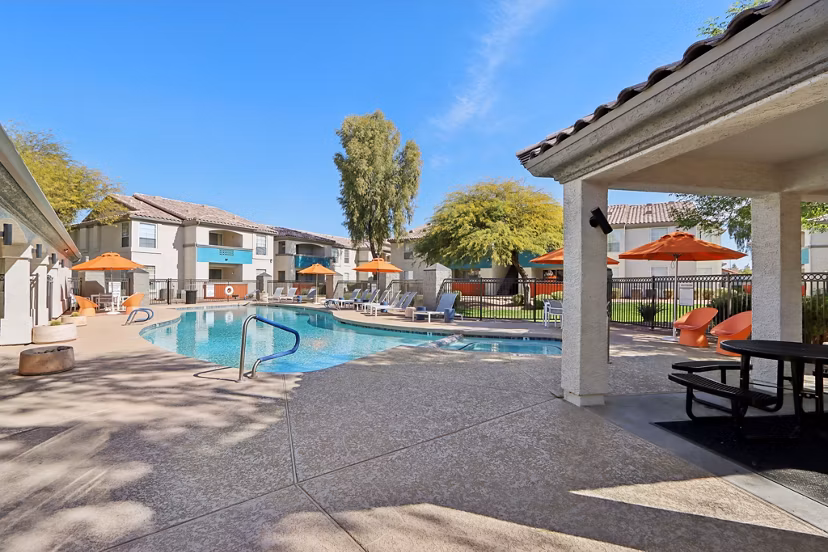 pool at Envision Apartments