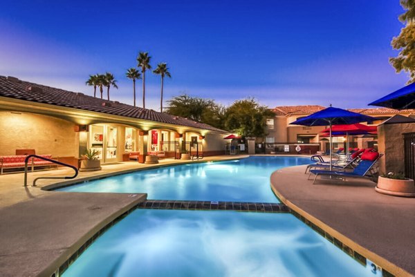 pool at Envision Apartments