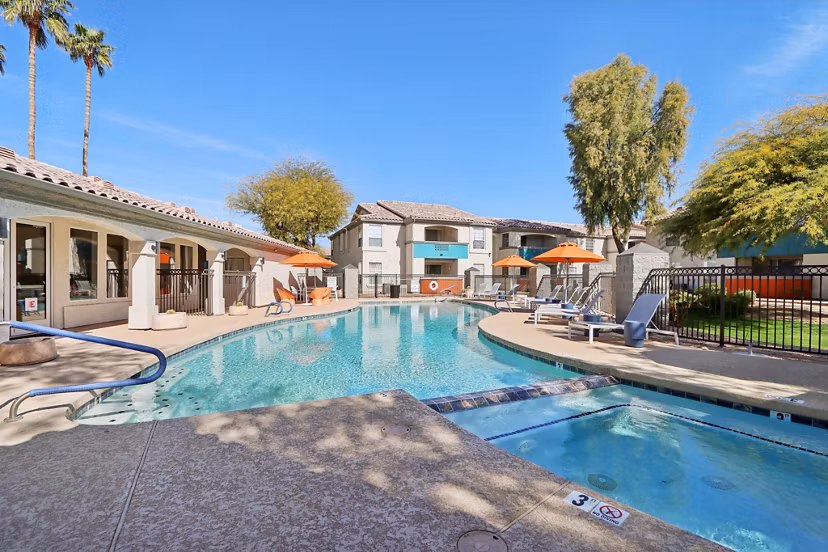 pool at Envision Apartments