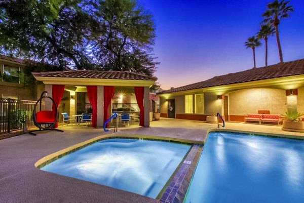 pool at Envision Apartments