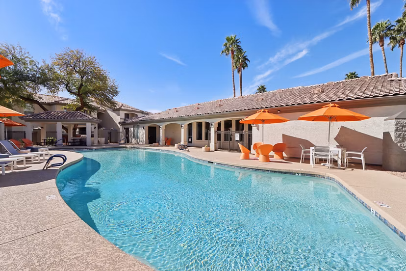 pool at Envision Apartments