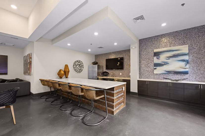 clubhouse at Mercury NoDa Apartments