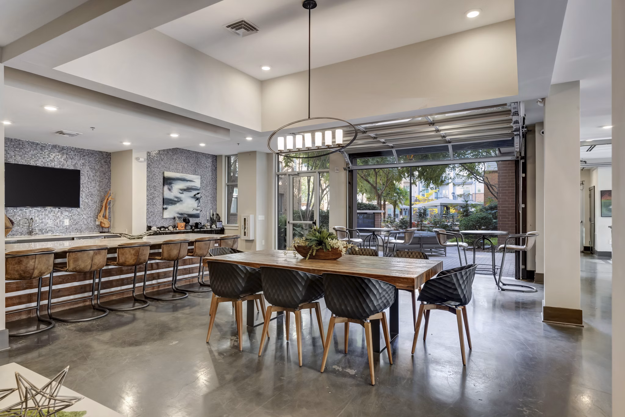 clubhouse at Mercury NoDa Apartments