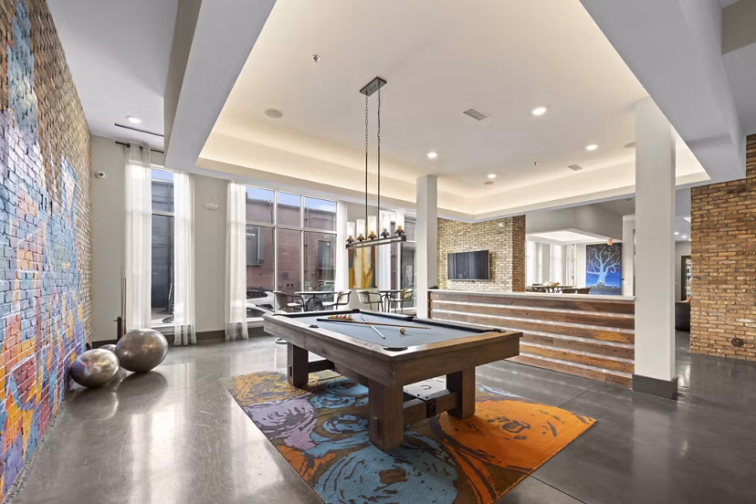 clubhouse at Mercury NoDa Apartments