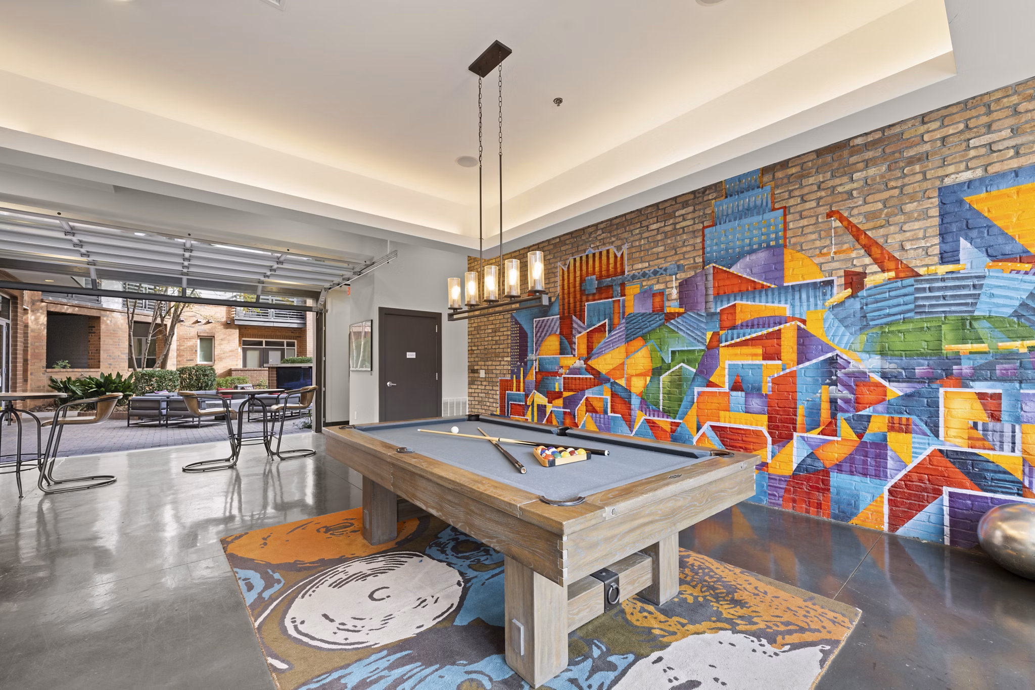 clubhouse at Mercury NoDa Apartments