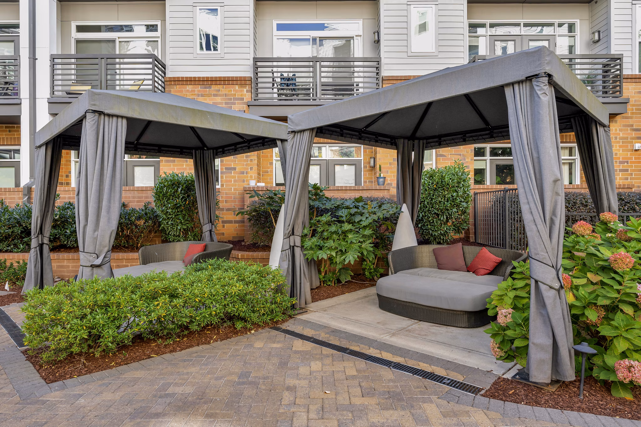 patio at Mercury NoDa Apartments