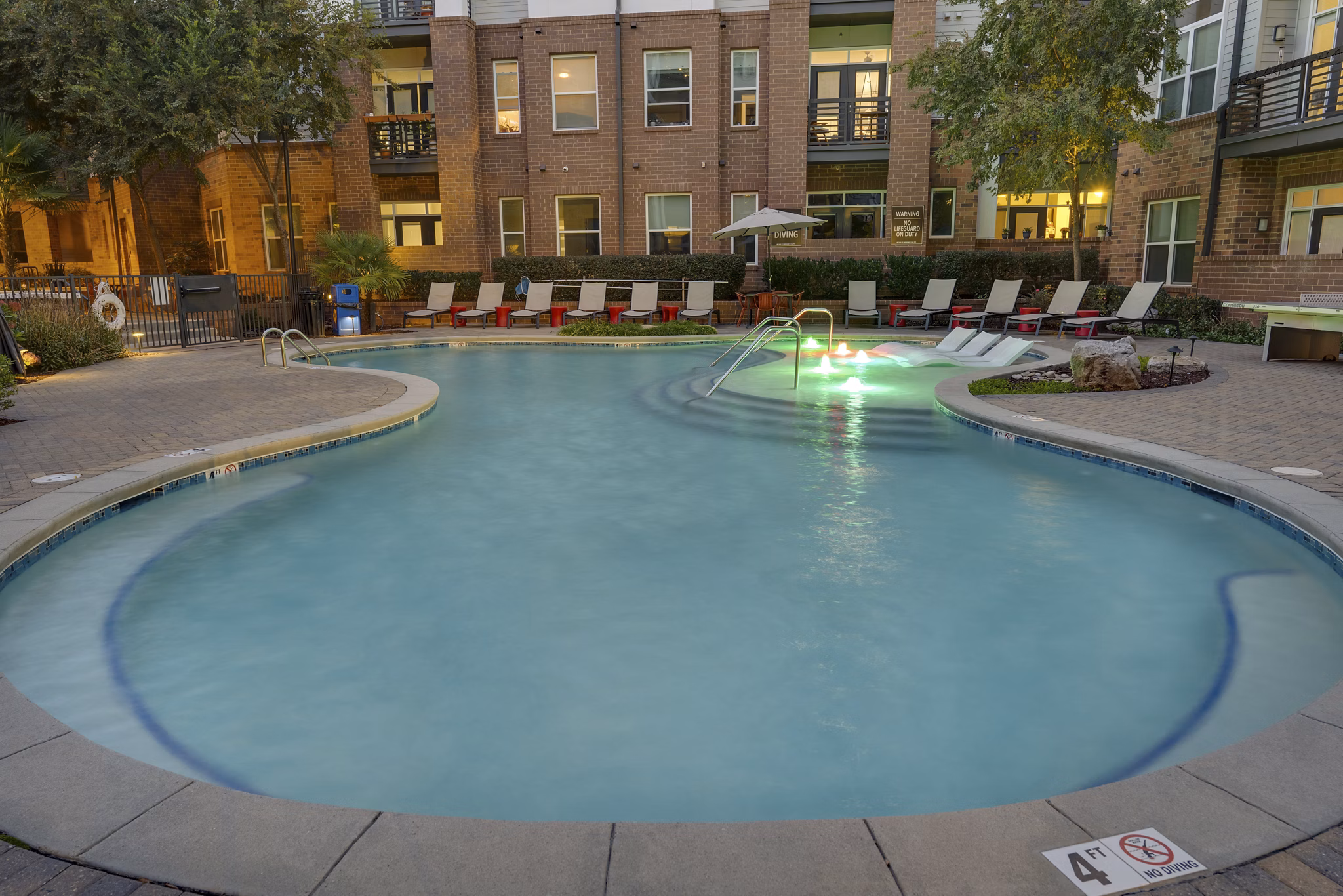 pool at Mercury NoDa Apartments
