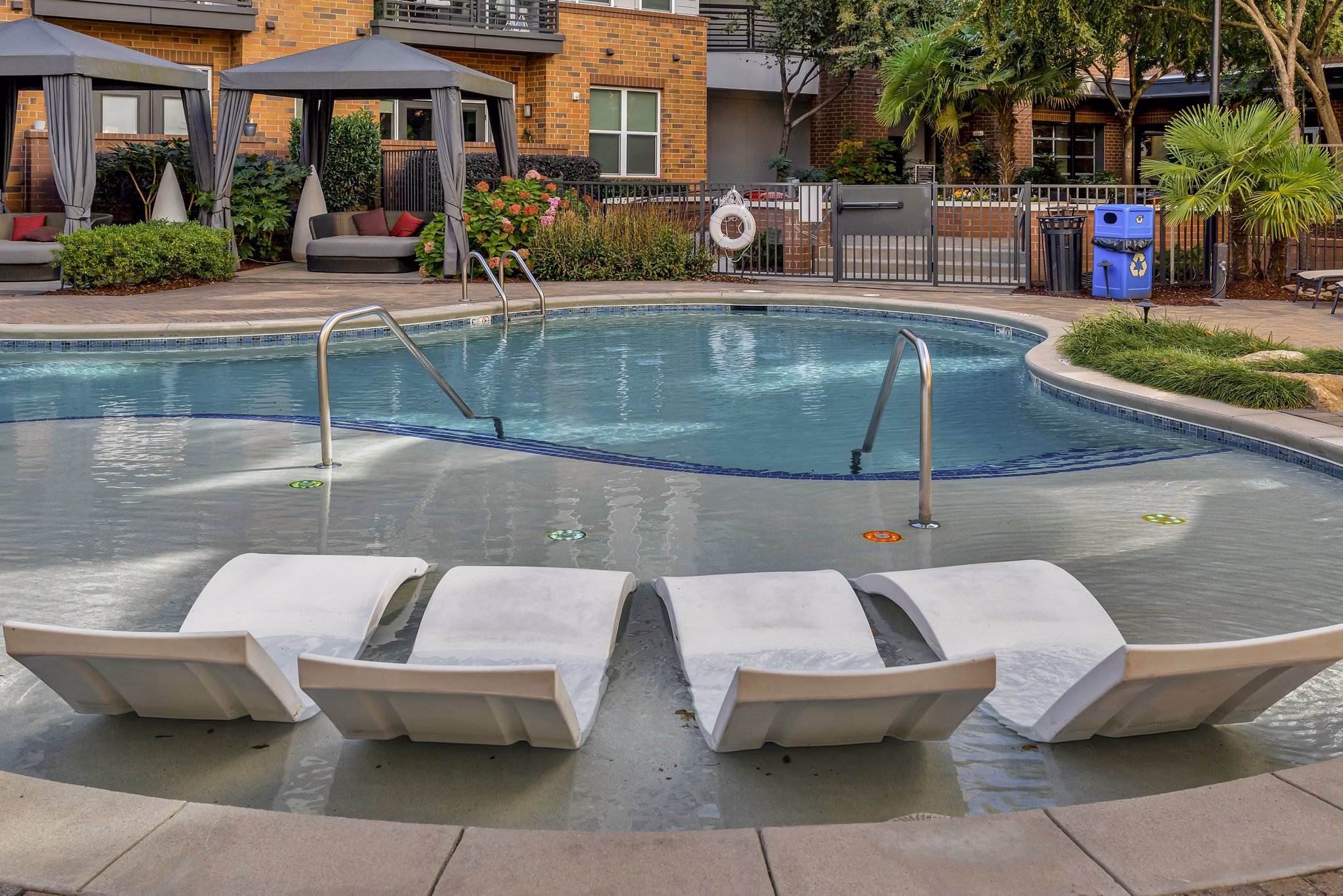 pool at Mercury NoDa Apartments