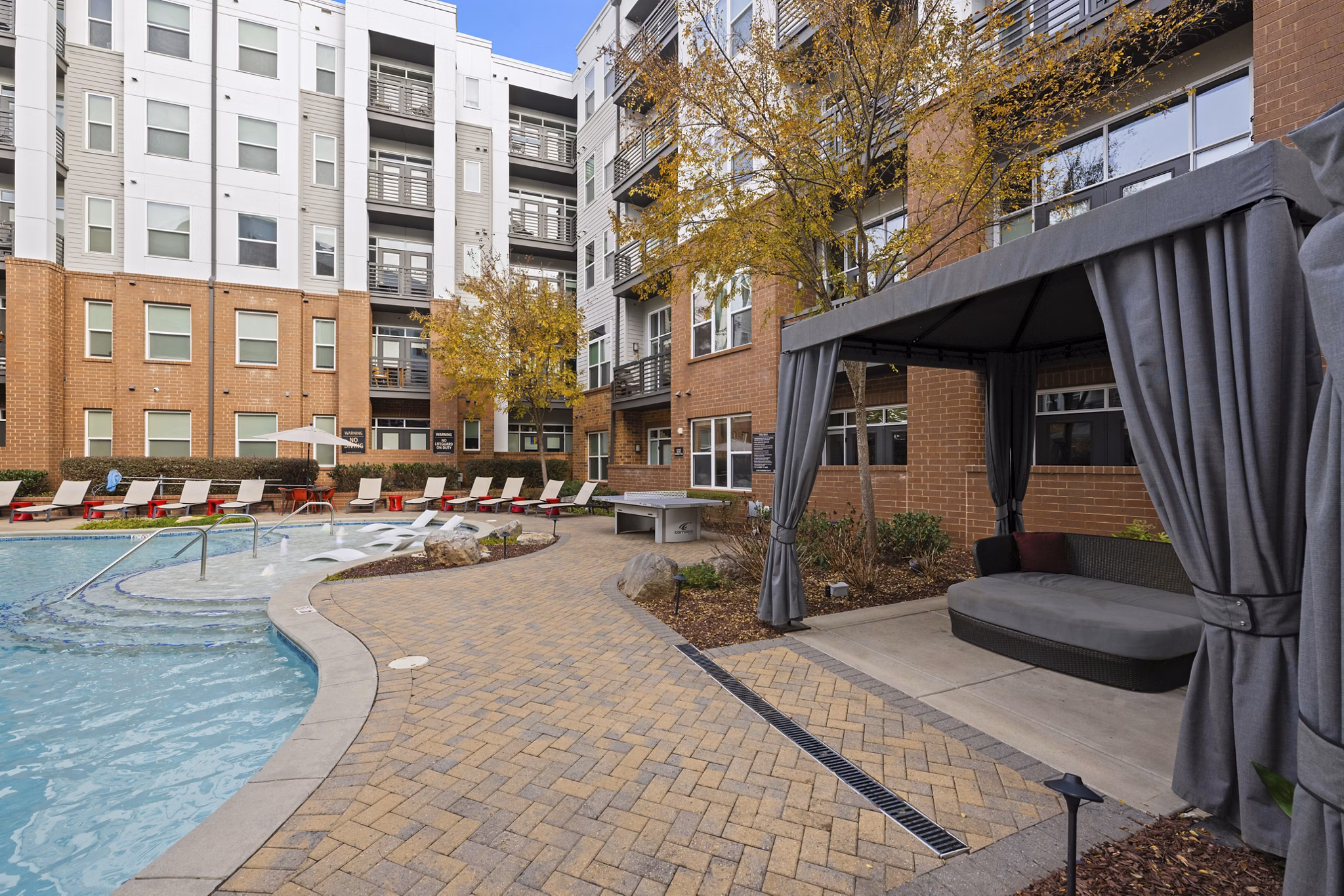 pool at Mercury NoDa Apartments
