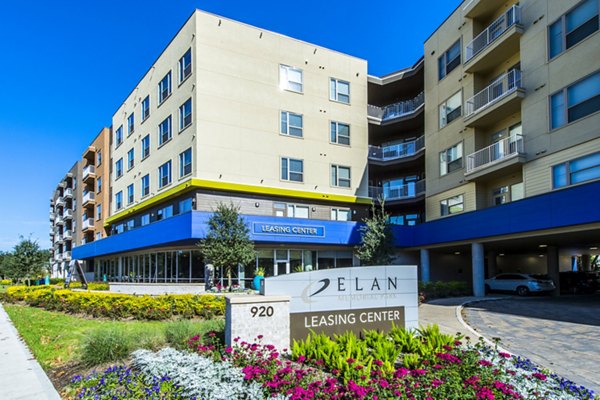 exterior at Elan Memorial Park Apartments